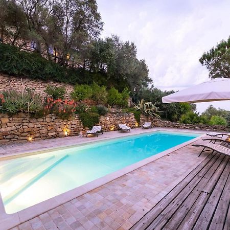Meernahes Ferienhaus Casa Cantagallo Mit Pool Villa Fermo Ngoại thất bức ảnh