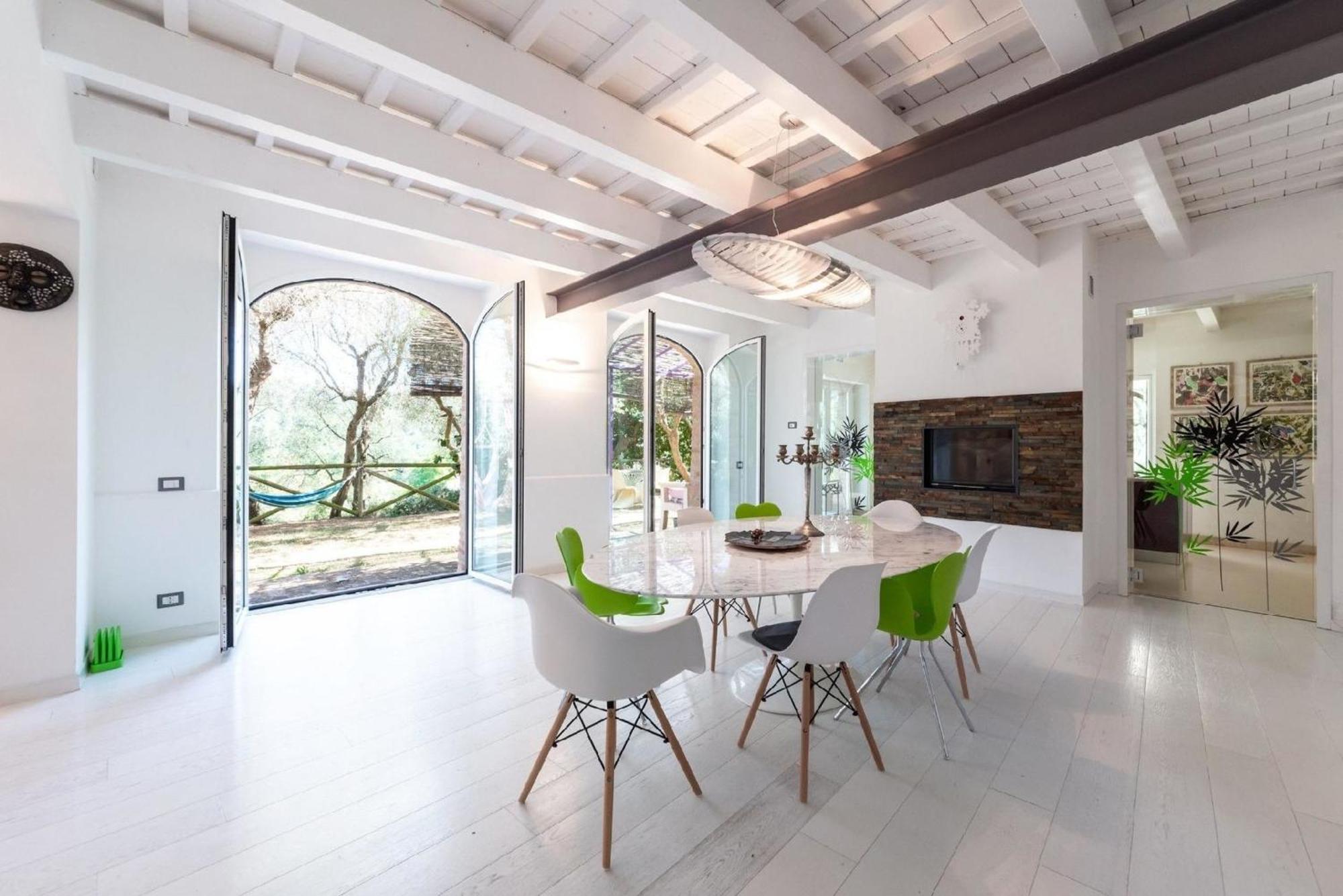 Meernahes Ferienhaus Casa Cantagallo Mit Pool Villa Fermo Ngoại thất bức ảnh
