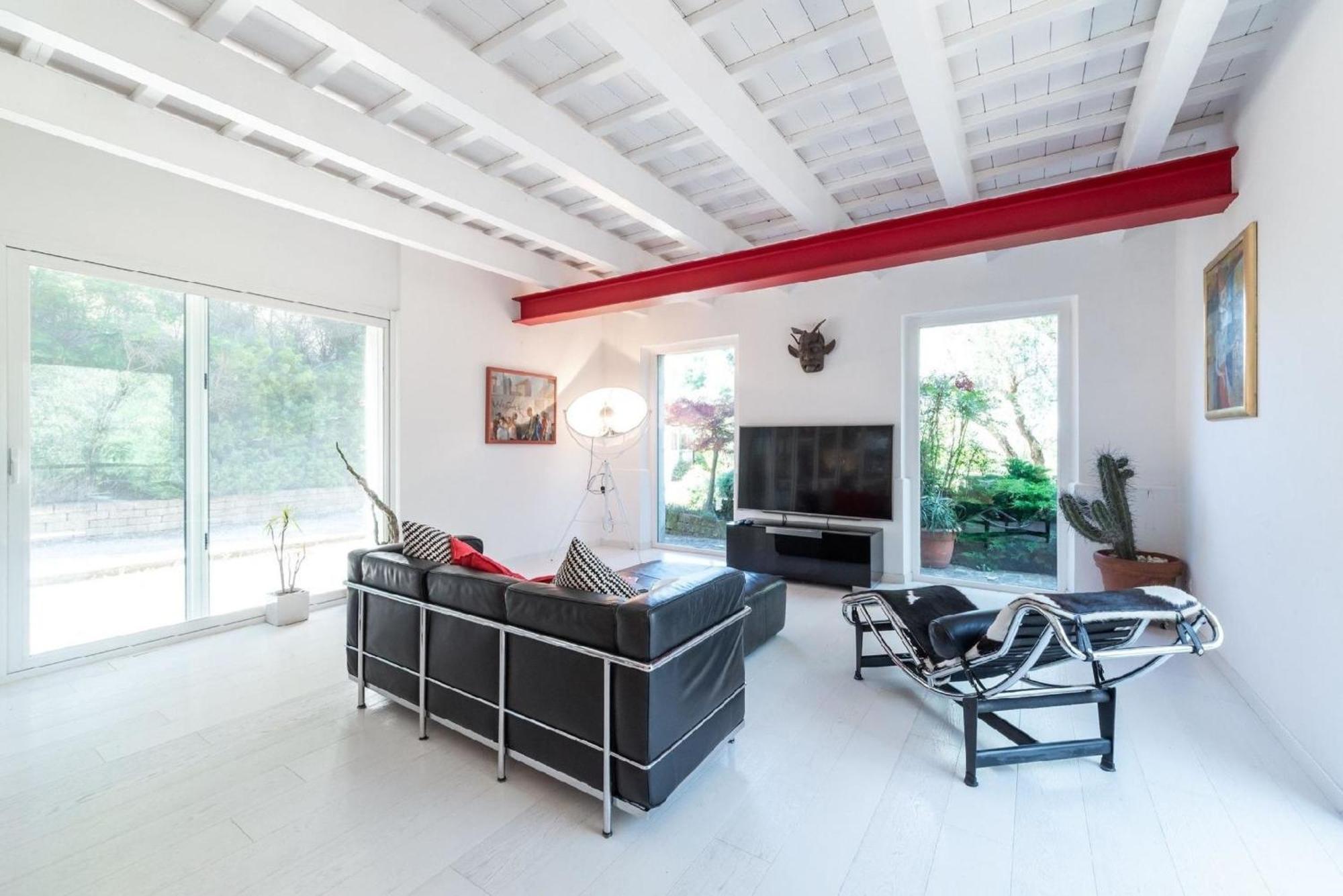 Meernahes Ferienhaus Casa Cantagallo Mit Pool Villa Fermo Ngoại thất bức ảnh