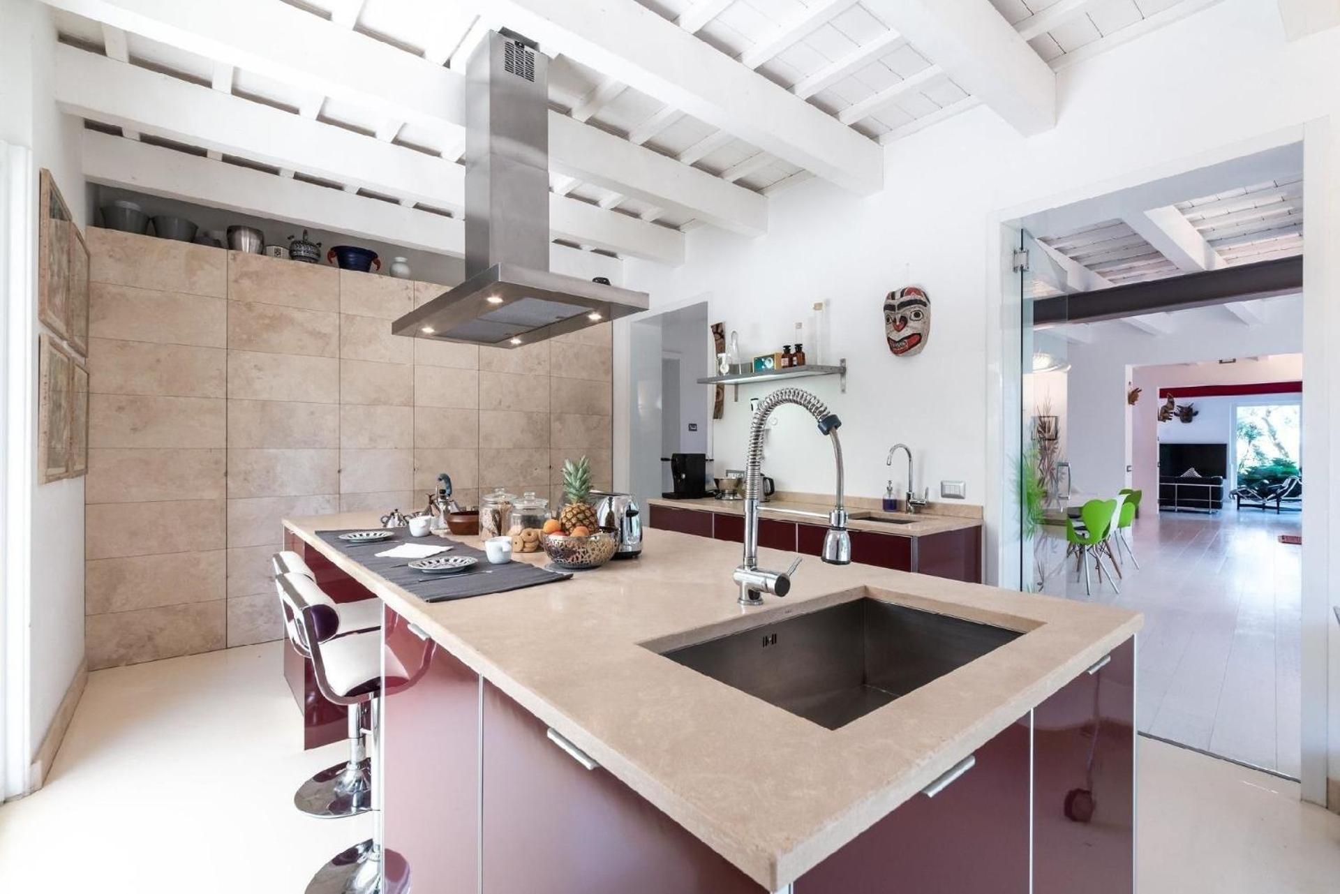 Meernahes Ferienhaus Casa Cantagallo Mit Pool Villa Fermo Ngoại thất bức ảnh