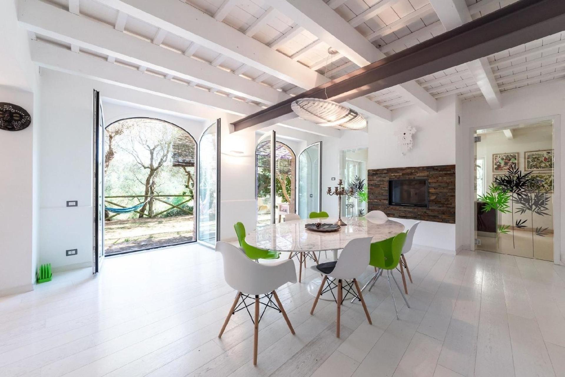 Meernahes Ferienhaus Casa Cantagallo Mit Pool Villa Fermo Ngoại thất bức ảnh